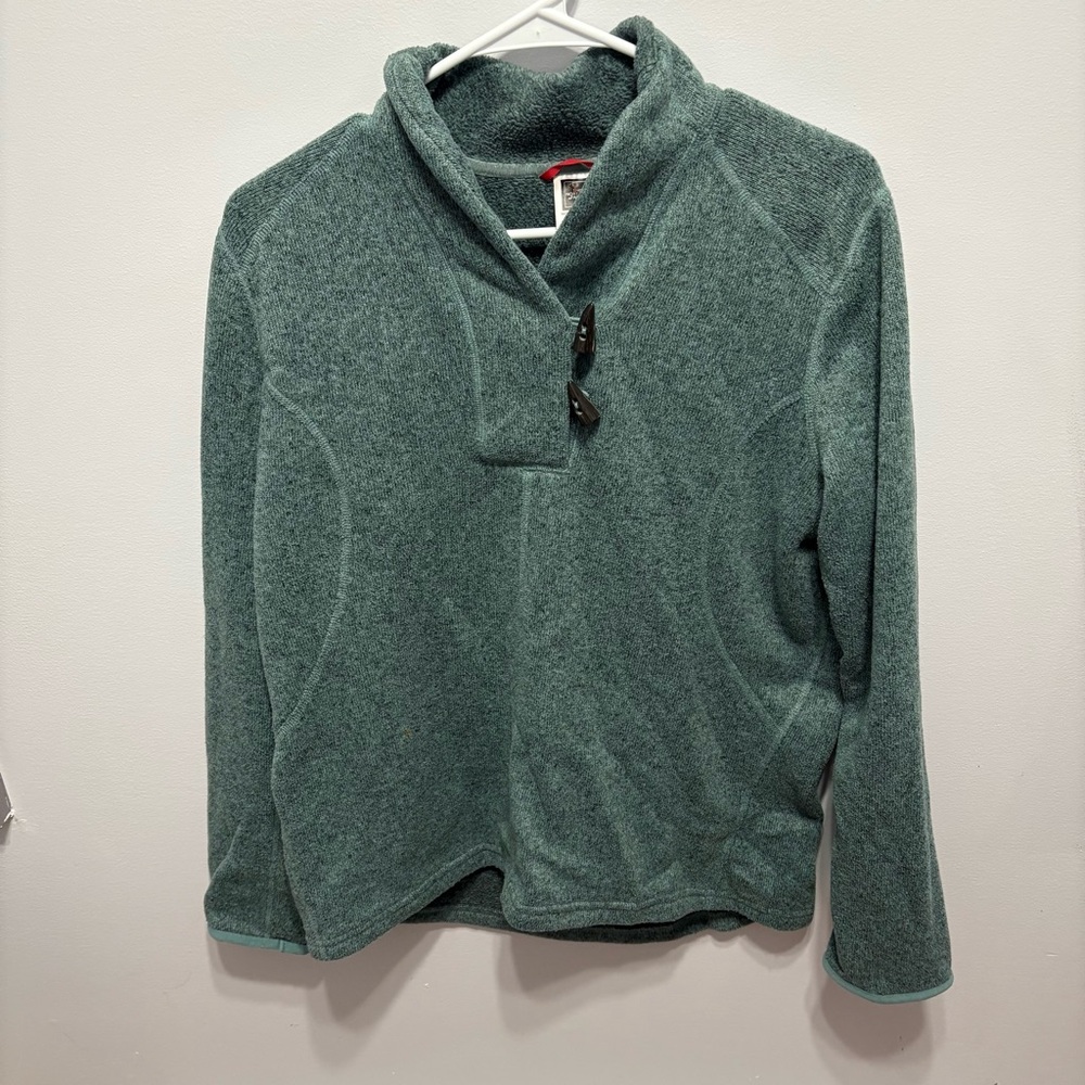 The North Face Green Fleece Jacket